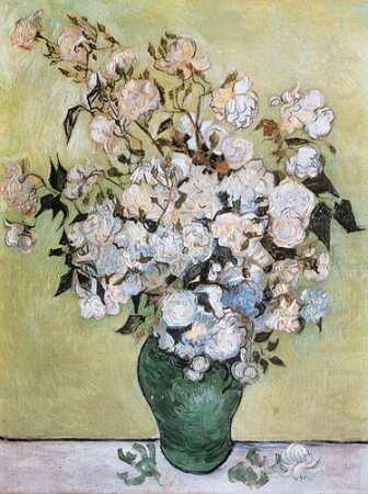 Vincent Van Gogh Vase of Roses china oil painting image